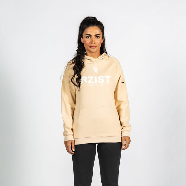 Women's Light Tan Pullover Hoodie