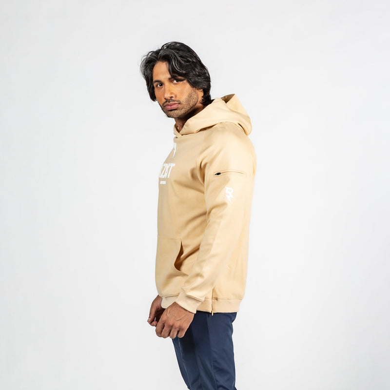 Men's Light Tan Pullover Hoodie