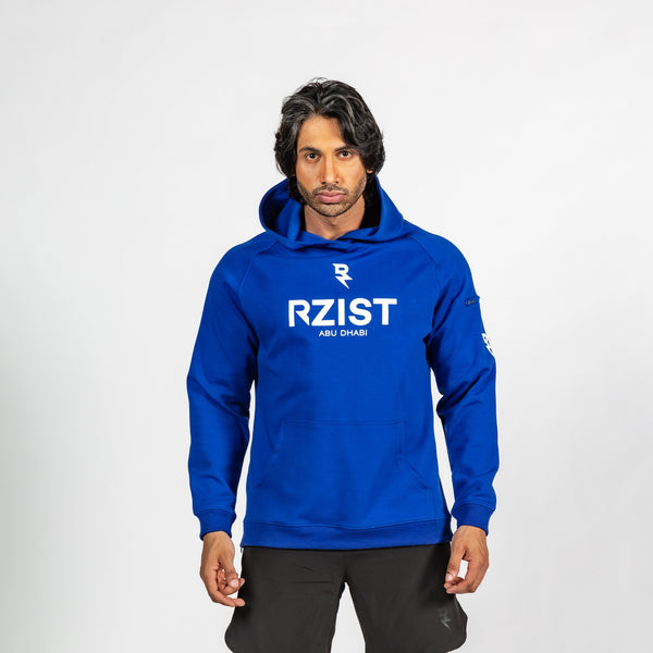 Men's Cobalt Blue Pullover Hoodie
