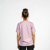 Women's Active Oversized Matte Mauve T-shirt