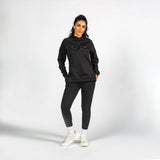 Women's Jet Black Pullover Hoodie