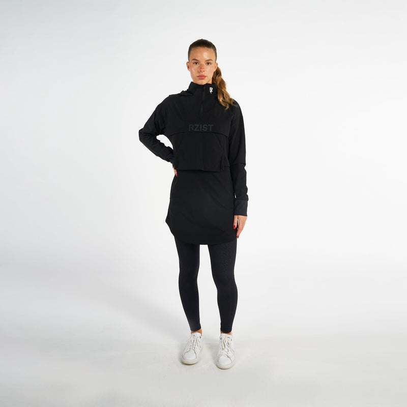 Hoodie For Women's Sportswear RZIST Jet Black Hoodie - RZIST