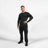 Long Sleeve Jet Black Performance Shirt