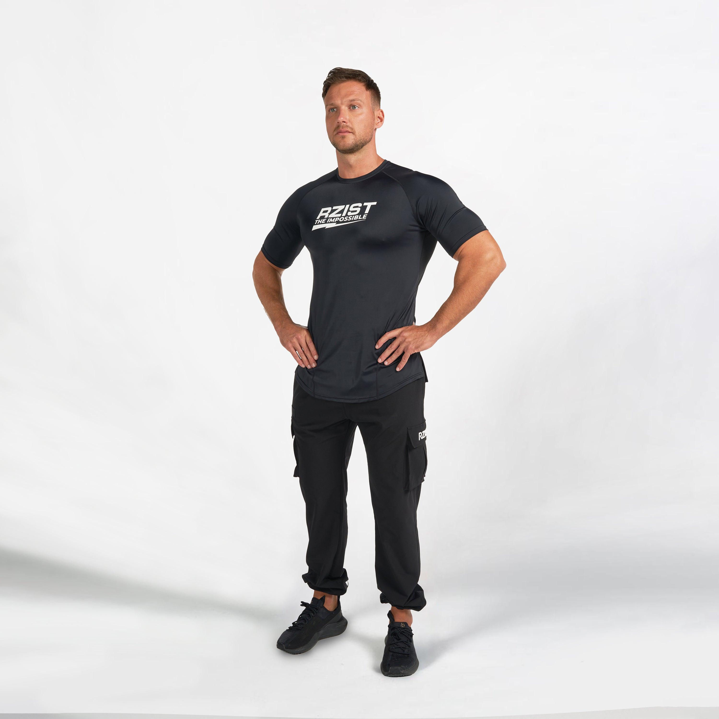 The Impossible Jet Black T-Shirt - RZIST