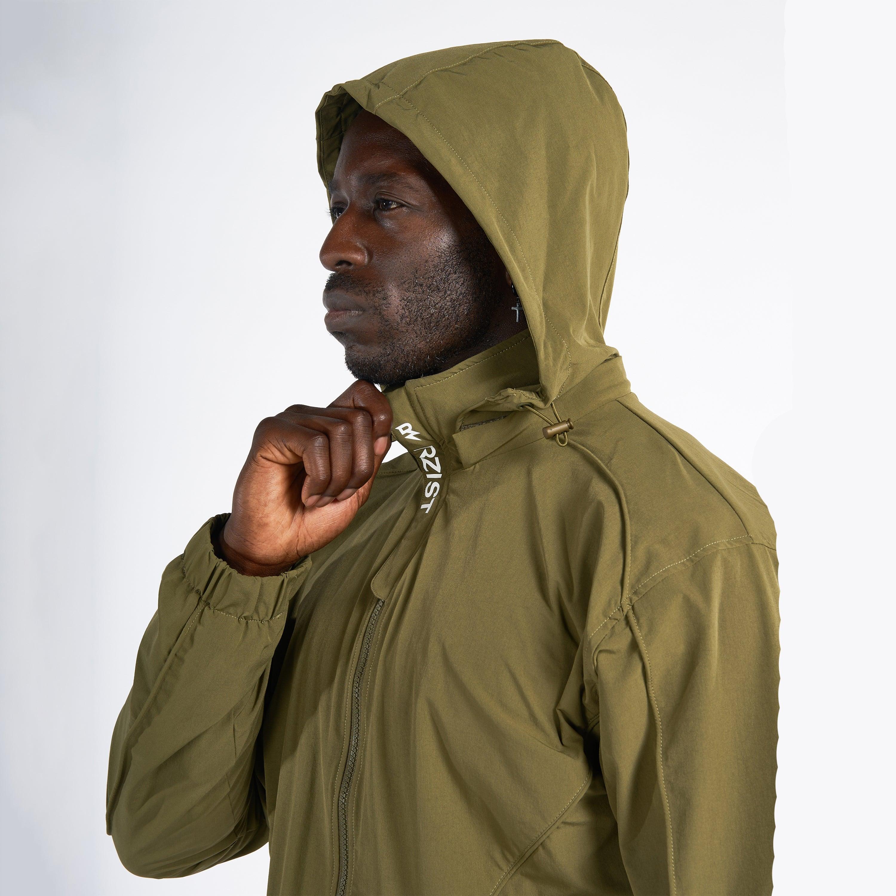 Bomber Jacket For Men’s Activewear RZIST Capulet Olive Jacket - RZIST